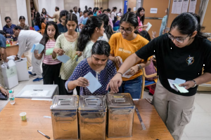 1,000 EVMs deployed as DUSU polling begins across Delhi University