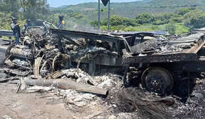 10 Killed after cargo truck rams multiple vehicles in Mexico