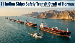 11 Indian ships safely transit Strait of Hormuz