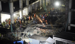15 workers rescued, 12 hospitalised after iron slab collapses in Gandhinagar