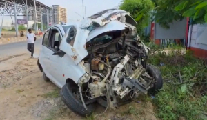 2 labourers killed after car driven by DU student runs over them on Dwarka Expressway