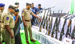 20 Maoists-led by commander Badse Sukka surrender before Telangana police