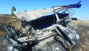 27 dead in head-on minibus, truck crash in Zimbabwe