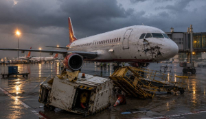 3 Air India aircraft damaged at Delhi IGI Airport after storm displaces ground equipment