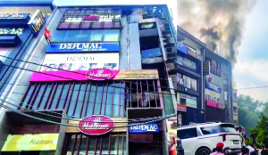 30 rescued after fire breaks out at Haldiram outlet in Model Town