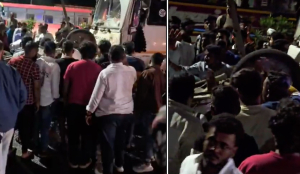 4 killed as car overturns and collides with truck on highway in Maharashtra
