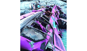 40 killed after bus falls into ravine in Pakistan’s Khyber Pakhtunkhwa