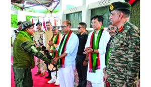 46 KCP cadres lay down arms before Manipur CM