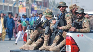 5 terrorists and  2 security personnel killed in  Pakistan