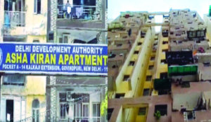 5-year-old girl dies after falling from 10th-floor balcony in Kalkaji Extension