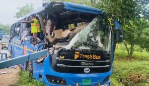 6 killed, 17 injured as private EV bus hits truck in Telangana
