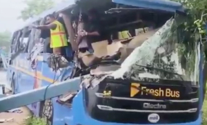 7 killed, 6 injured as private bus collides with auto-rickshaw in Andhra Pradesh
