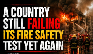 A country still failing its fire safety test yet again