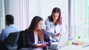 A full-time job, and a side hustle