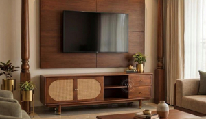 A Modern Approach to Living Room Styling by Wooden Street