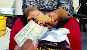 A rupee gained, two rupees lost