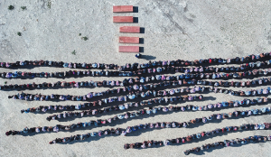 A Syrian man buries his wife and 4 children killed in Israeli strikes on Beirut