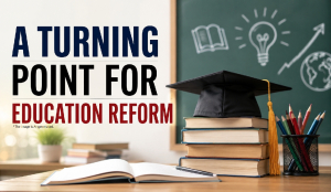 A turning point for education reform