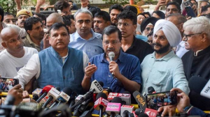 AAP joins Opposition protest at Delhi CEO office over alleged vote theft