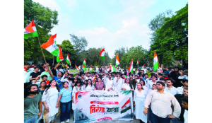 ABVP holds Tiranga Yatras across country on Kargil Vijay Diwas