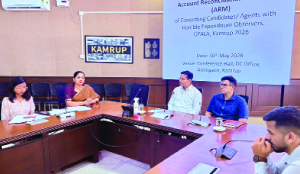 Account reconciliation meeting of election expenditure held