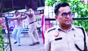 ADCP Sandeep Lamba removed from CJP protest duty after slapping video