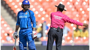 Afghan all-rounder Mohammad Nabi fined for disobeying umpire’s decision