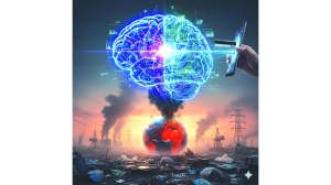 AI, the human brain and the environmental cost of convenience