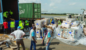 Aid supplies reach Congo as WHO head travels to Kinshasa