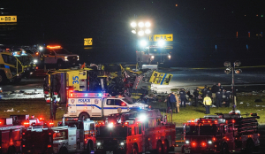 Air Canada plane hits fire truck, 2 pilots dead