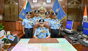 Air Marshal Tarun Chaudhry takes charge as AOC-in-C of IAF Central Air Command