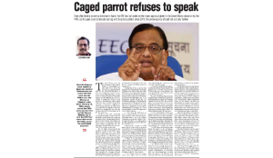 Aircel - Maxis Scam – CBI – Caged parrot refuses to speak