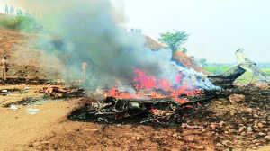 Ajit Pawar dies in plane crash