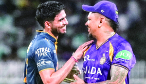 Allen, Raghuvanshi, Green power KKR to 29-run win over GT