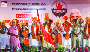 Amarnath Yatra: LG flags off first batch of pilgrims