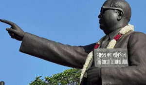 Ambedkar statue desecrated in Ludhiana, Valmiki groups call for bandh