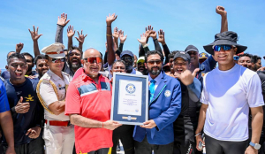 Andaman and Nicobar Sets Guinness World Record for Largest Underwater Indian Flag Unfurling