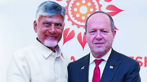Andhra Pradesh CM proposes Israeli industrial park in state at WEF
