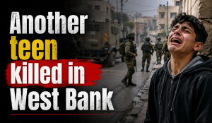 Another teen killed in West Bank