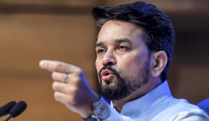 Anurag Thakur attacks Congress over Vande Mataram, targets Gandhi family