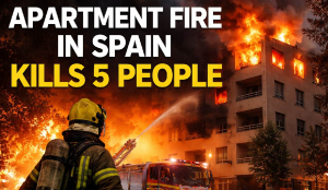 Apartment fire in Spain kills 5 people