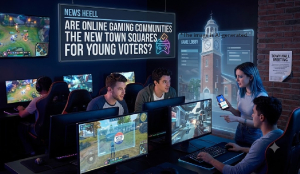Are Online Gaming Communities the New Town Squares for Young Voters?