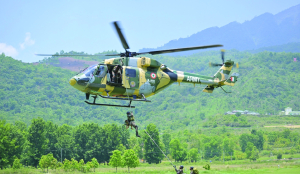 Army’s K9 warriors display combat skills in slithering exercise