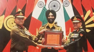 Army chief awards appreciation certificate to ZRO Shillong