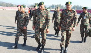 Army Chief reviews security situation in Jammu