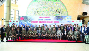 Army Chief unveils Xtreme Weather Grade diesel