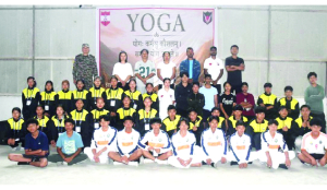 Army conducts yoga session in Arunachal