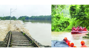 Army deployed as flood worsens in Upper Assam; rail services hit