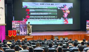 ARO Narangi motivates 182 NCC cadets on career opportunities in Army