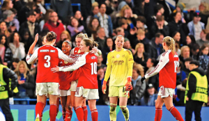 Arsenal reach Women’s Champions League semi finals